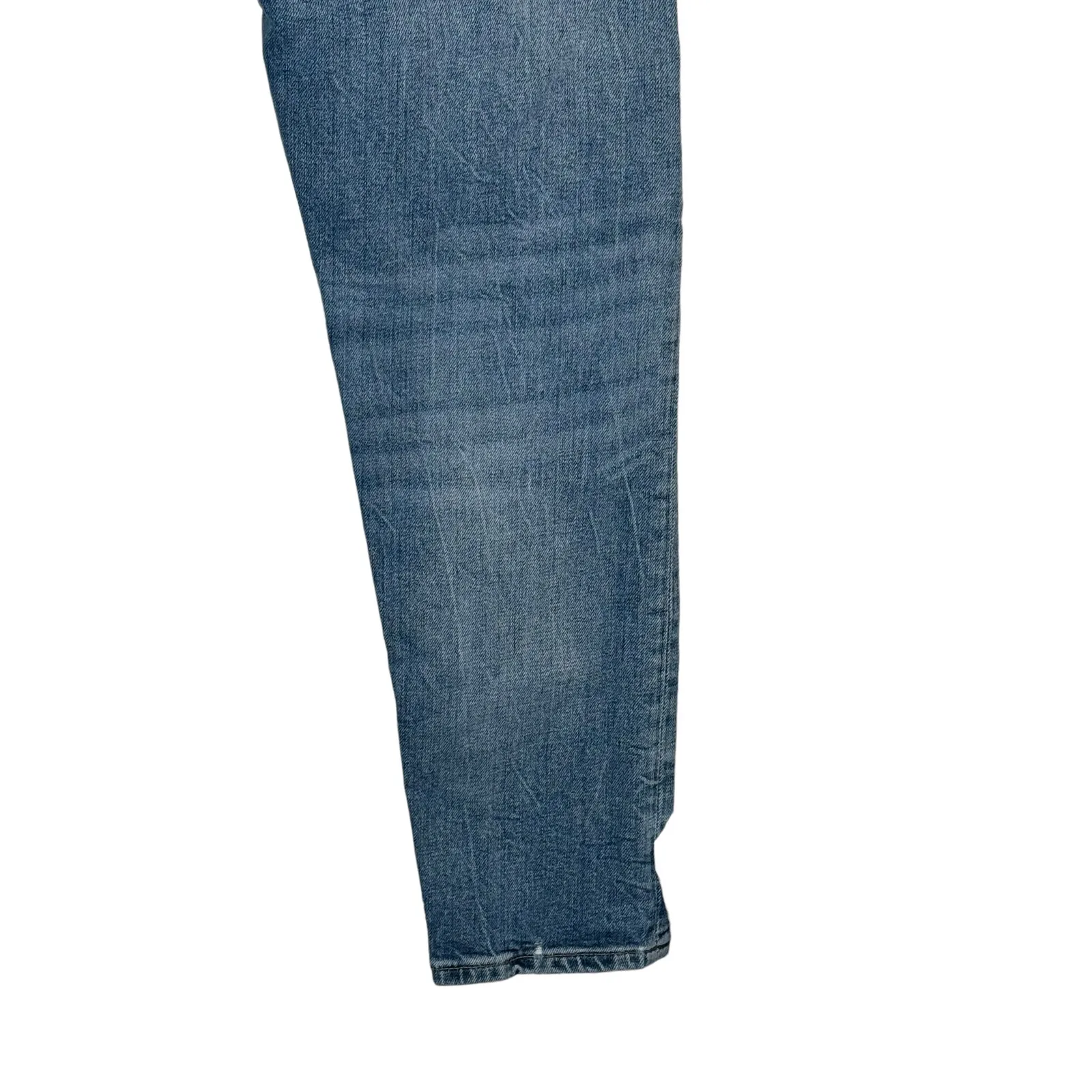 Zara Women's‎ Jeans Distressed Mid-Rise Premium 5-Pocket Skinny Denim Blue Sz. 2 - Image 6