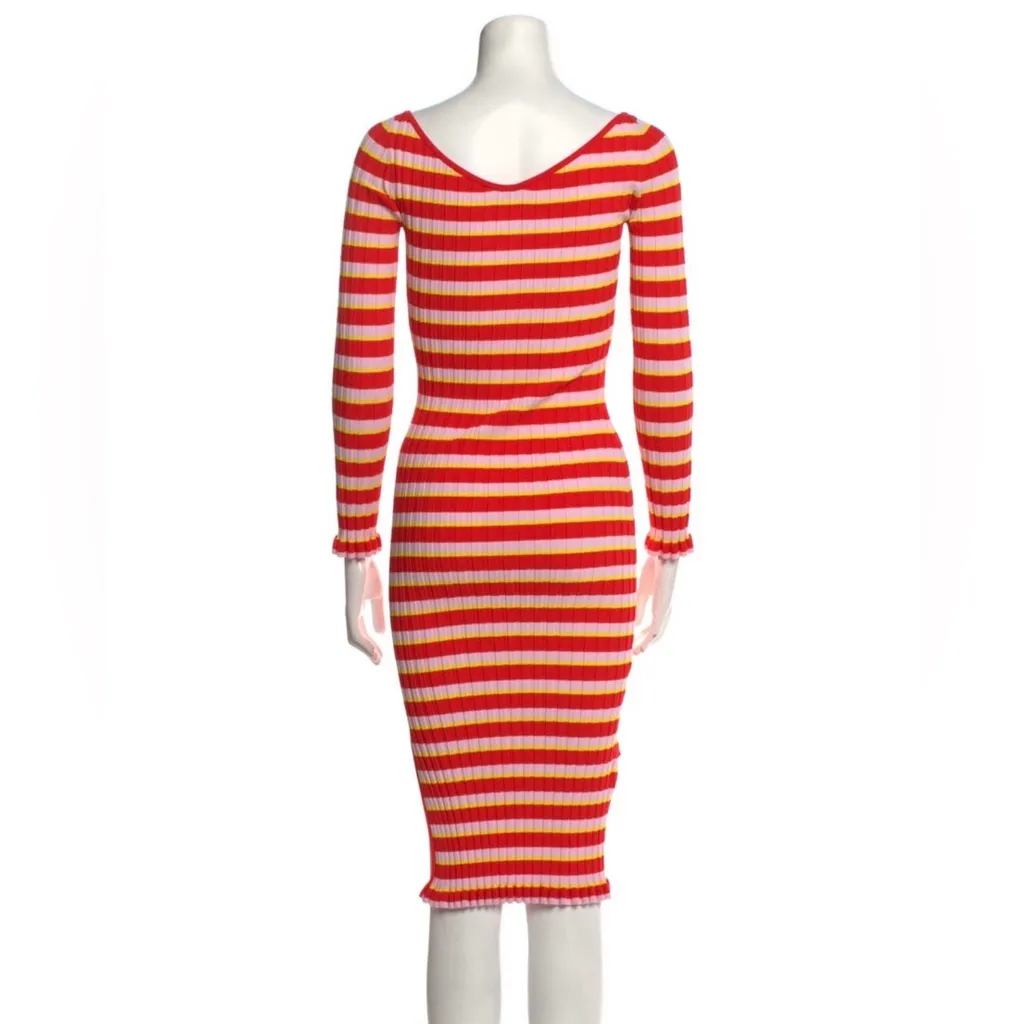 Altuzarra Socorro Striped Midi Dress - XS - Image 4
