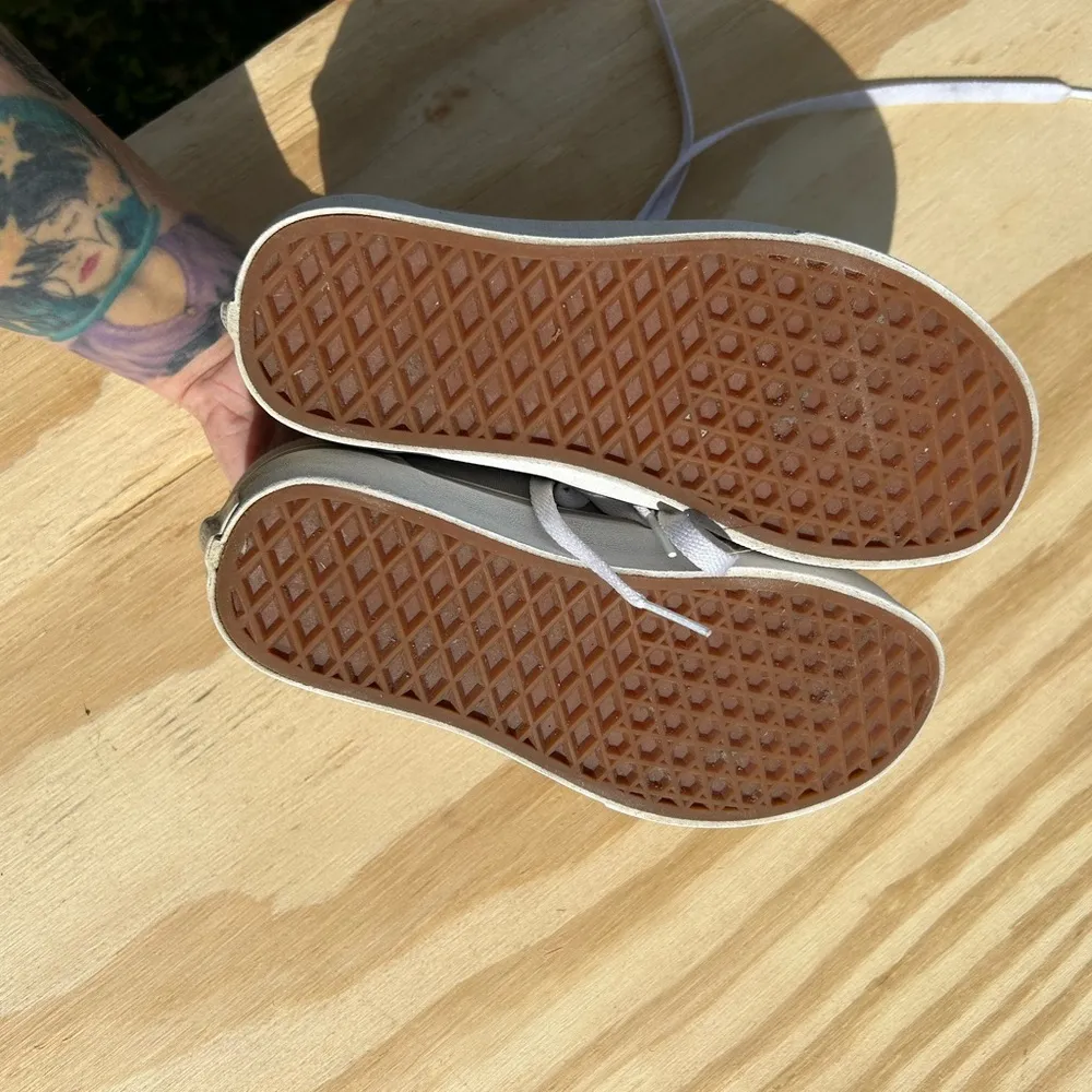 - Vans Old Skool grey and White Sneaker Men’s Sz 3.5, woman’s‎ 5.0 shoes - Image 6