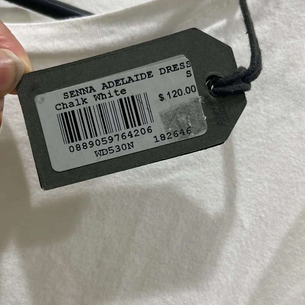 NWT All Saints White Senna Adelaide Eyelet T-shirt Dress Sz S - Image 10