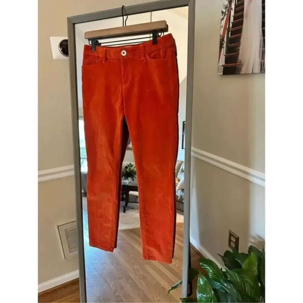 Banana Republic Corduroy Regular Fit‎ Size 27 Burnt Orange - Image 2