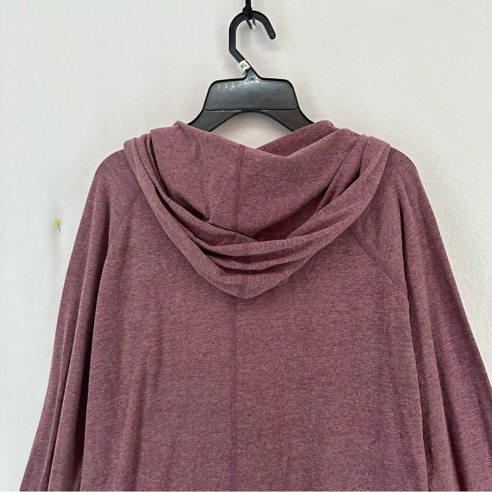 Gap Fit Long Sleeve Pullover Hoodie Activewear Womens Medium Pink - Image 8