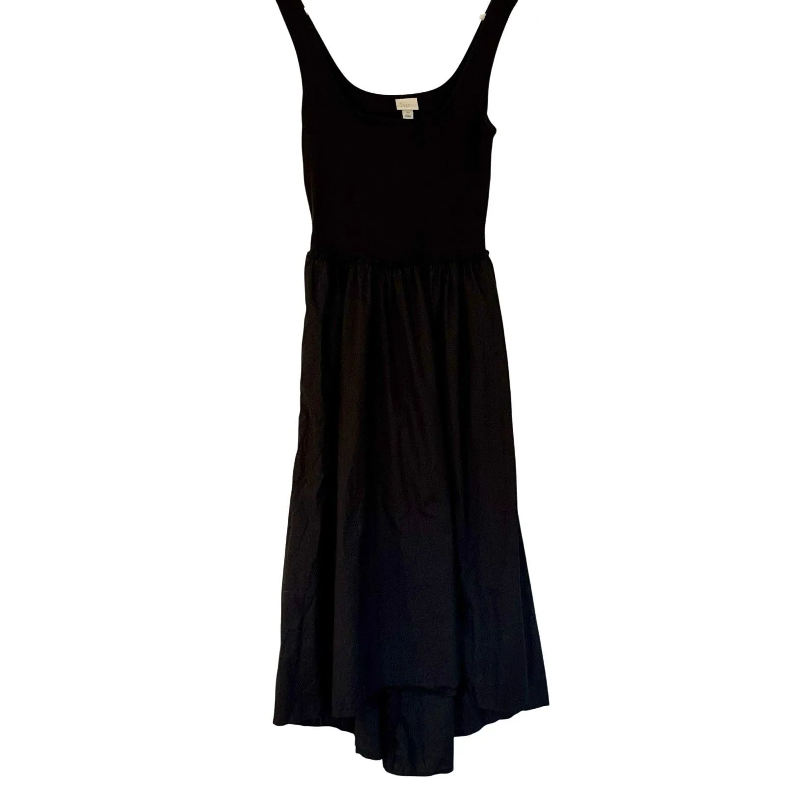 A New Day two for ballet black ribbed tank midi dress size xs - Image 2