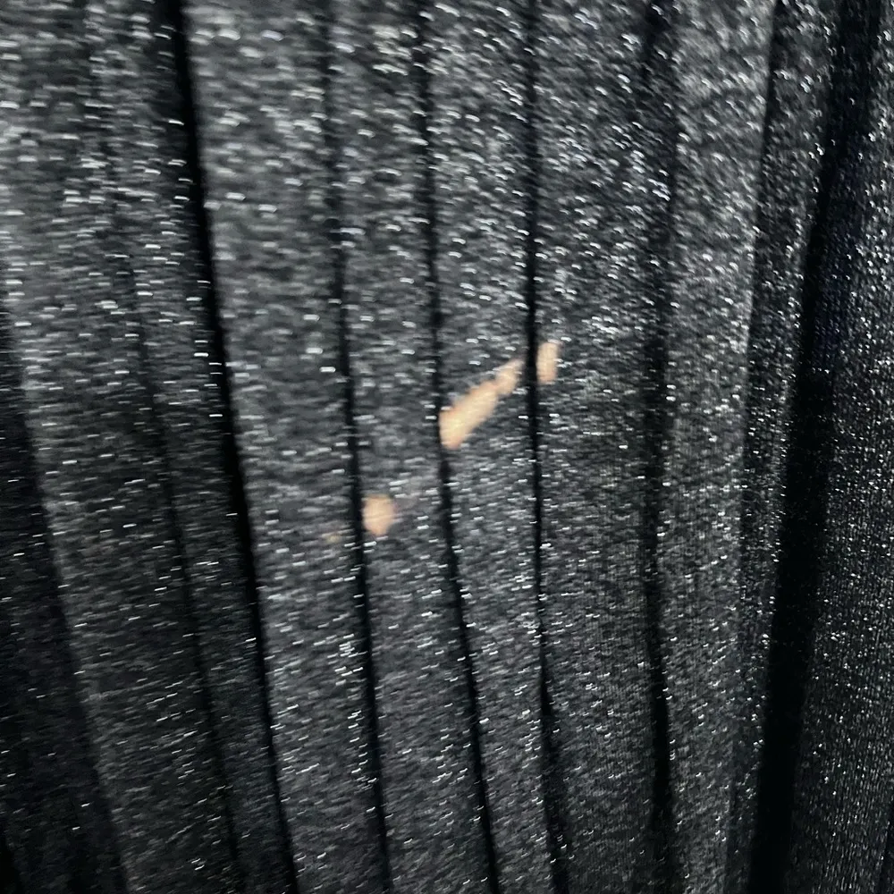 Kate Spade Gray Metallic Wrap Sweater Dress Size Medium $328 - Image 4