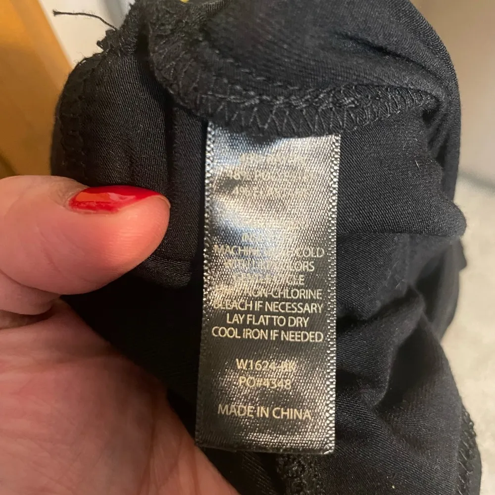 Betabrand All Day Loungers Slit Leg Black Pants Elastic Waist Womens Sz S - Image 8