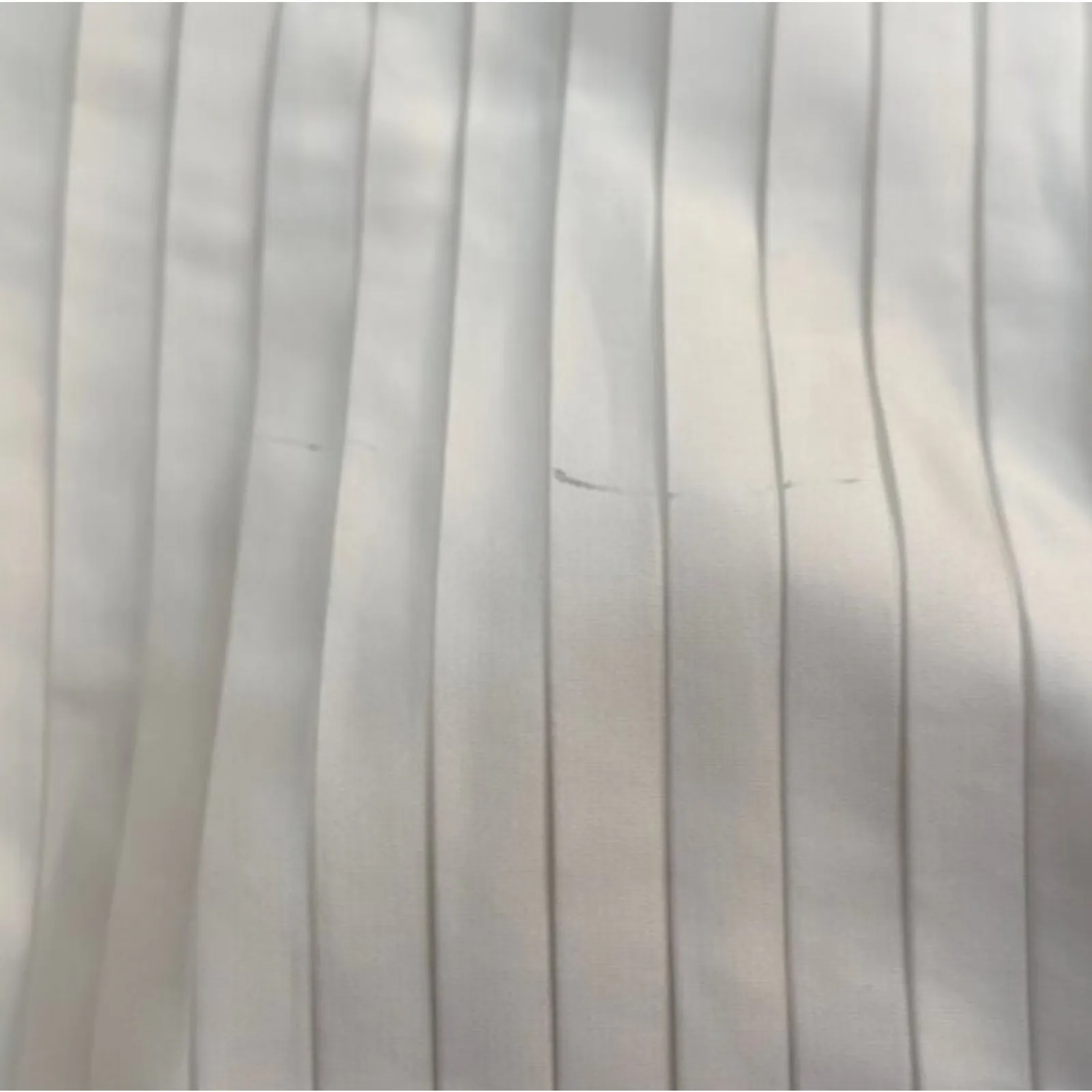 Ieena for Mac Duggal 26483 Pleated Cap Sleeve Belted A-Line White Midi Dress 8 - Image 10