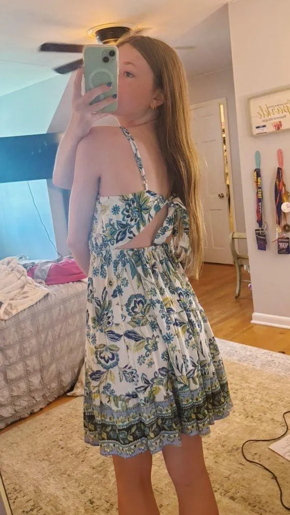 TJ Maxx Short Sundress Floral - Image 2