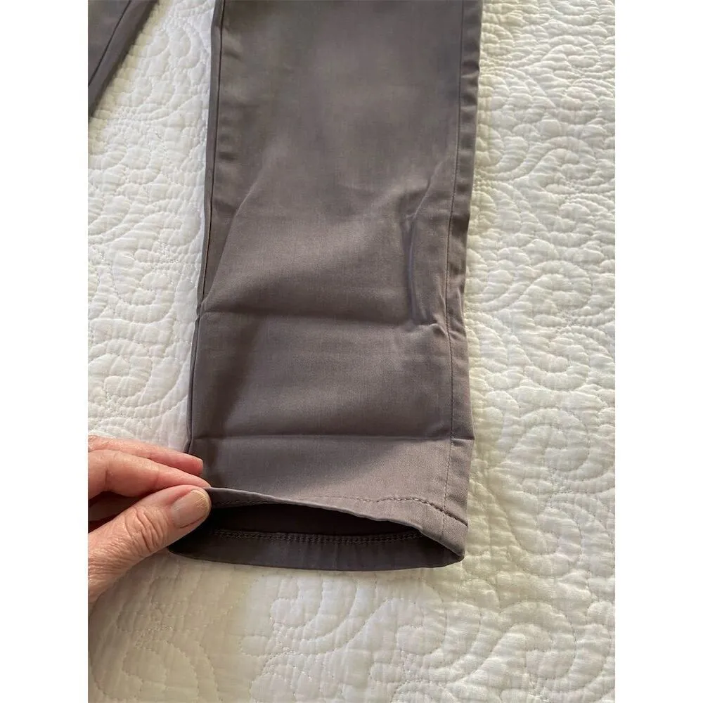 Lila Ryan Zuri Tapered Flat Front Trouser Steel Grey  Size 0 Casual - Image 8