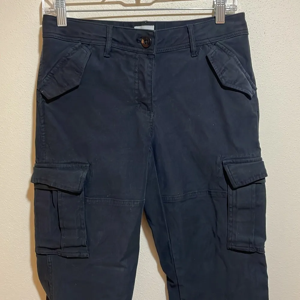 Aritzia Wilfred Free Glacier Mid-Rise Cargo Pocket Pants Size 4 Grey Gray - Image 8