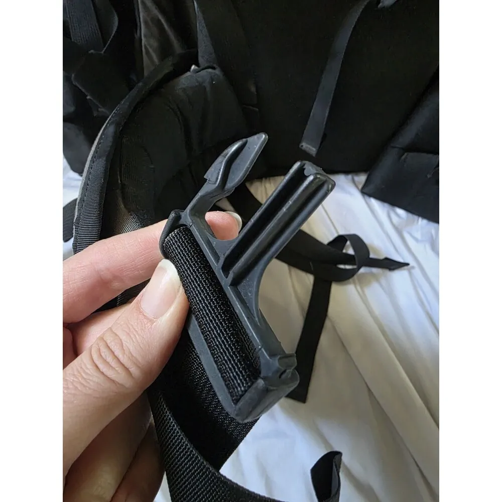 Dana Design Arcflex Alpine Bozeman Hiking Backpack Size Small Black Teal Glacier Blue - Image 5