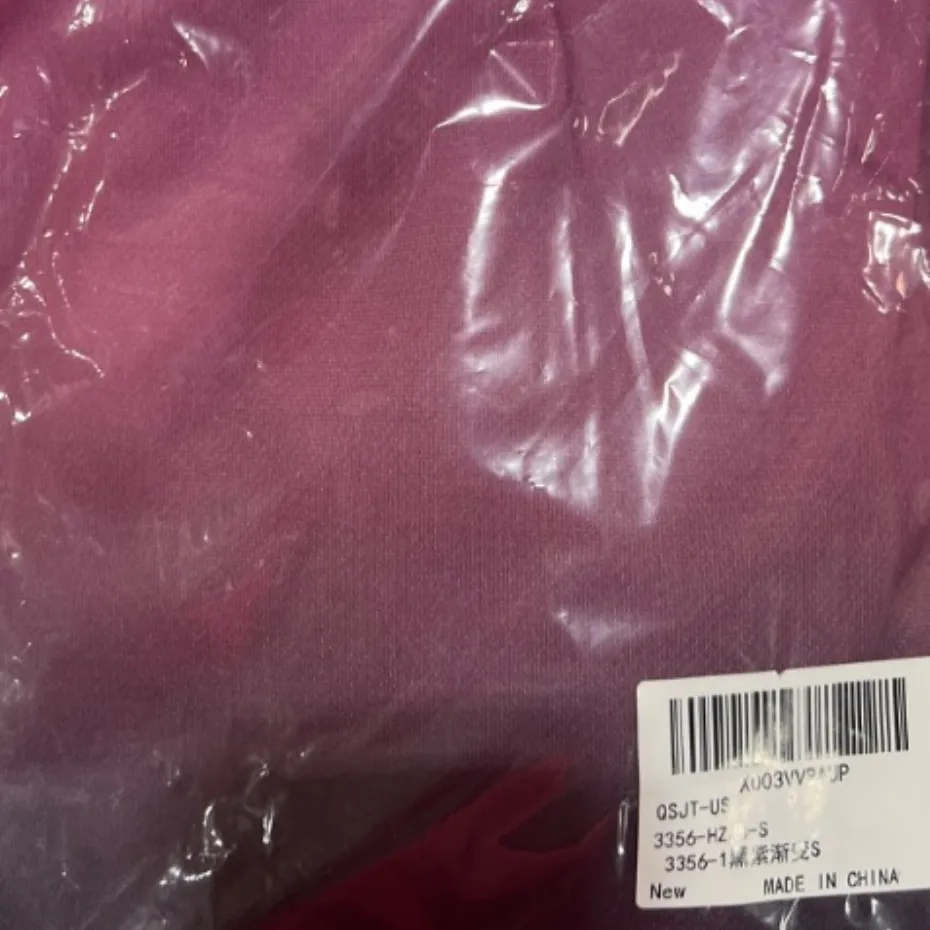 NWT Black & Purple Color Block Hoodie - Image 4