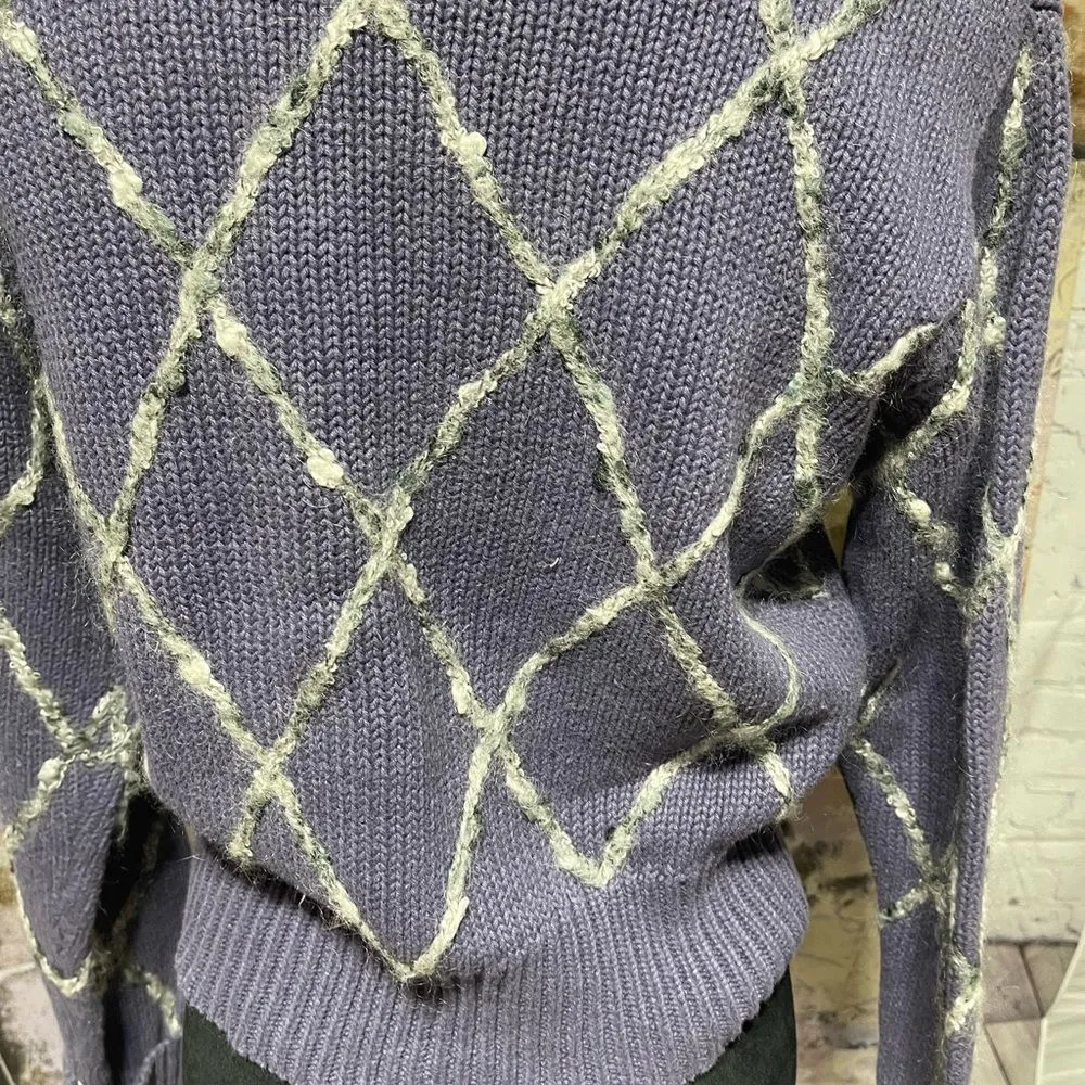 Vintage Dress Barn  lilac sweater medium - Image 13