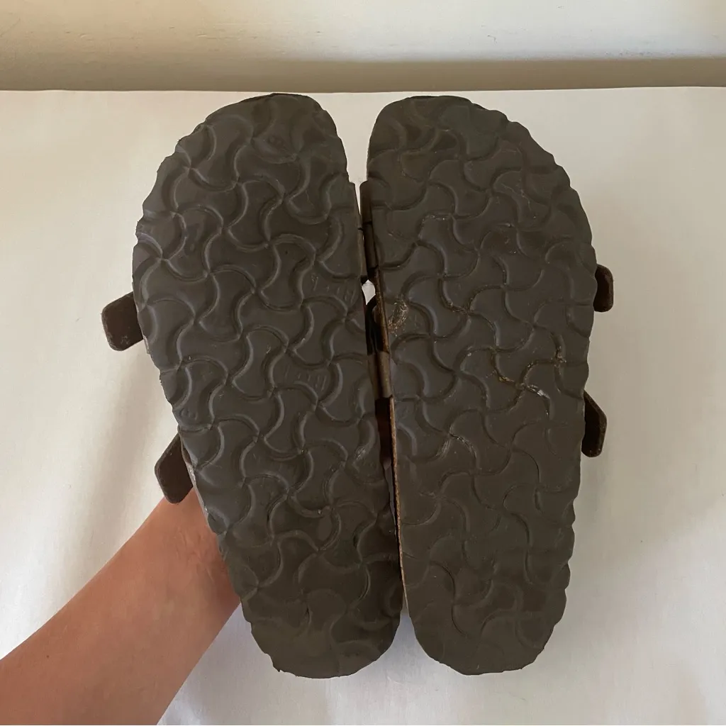 Birkenstock Yao Strappy Sandals Brown Mocha size 36 (5-5.5 narrow) - Image 10