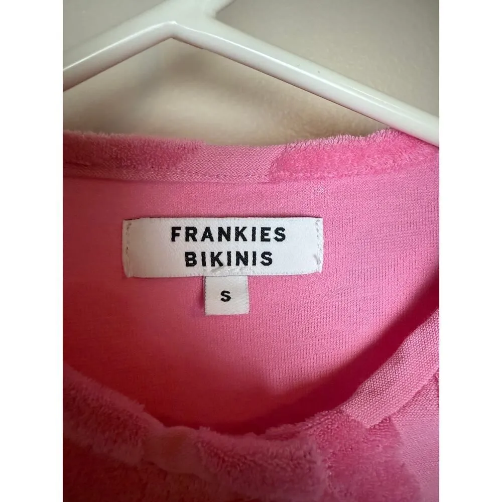 Frankies Bikinis Cherie Terry Cardigan in Flowerchild Sz. S - Image 5