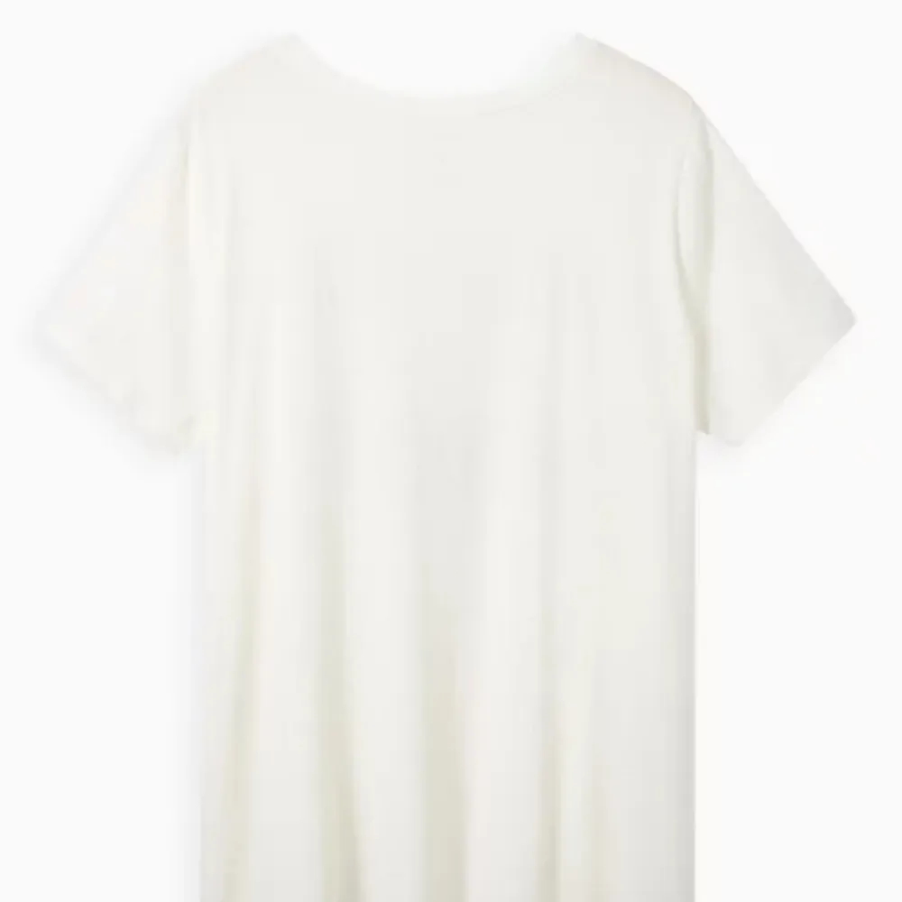 CLASSIC FIT CREW NECK TEE - COTTON ANOTHER SHOT WHITE - Image 3