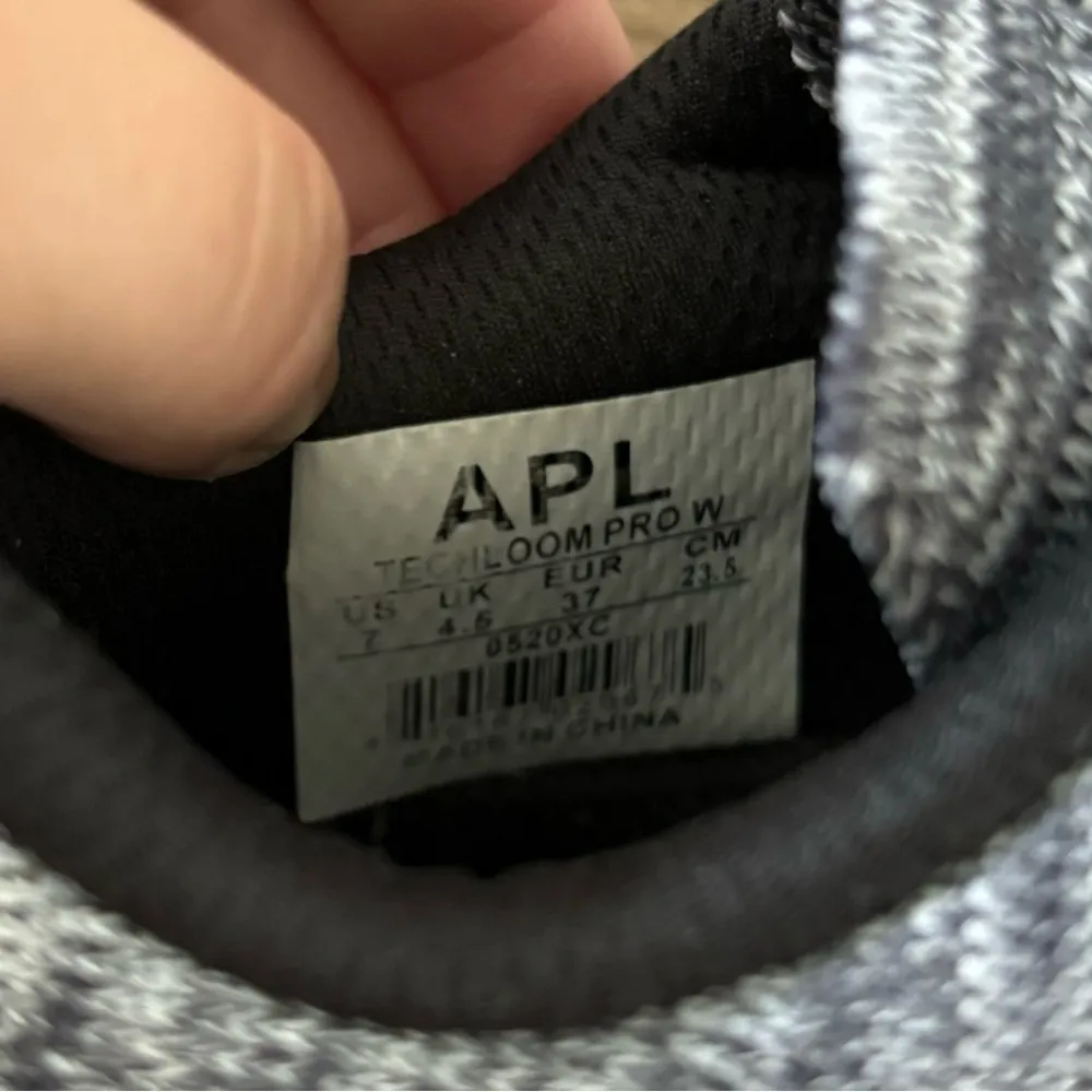 APL techloom gray running tennis lace up sneakers athletic shoes lululemon - Image 6