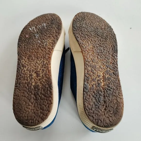 SUPERGA Cotu Sneaker Lace Up Denim Blue Womens Size 7.5 Mens Size‎ 6 Athletic - Image 8