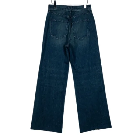 Veronica Beard High-Rise Wide Leg Jeans Size 28 NWT - Image 7