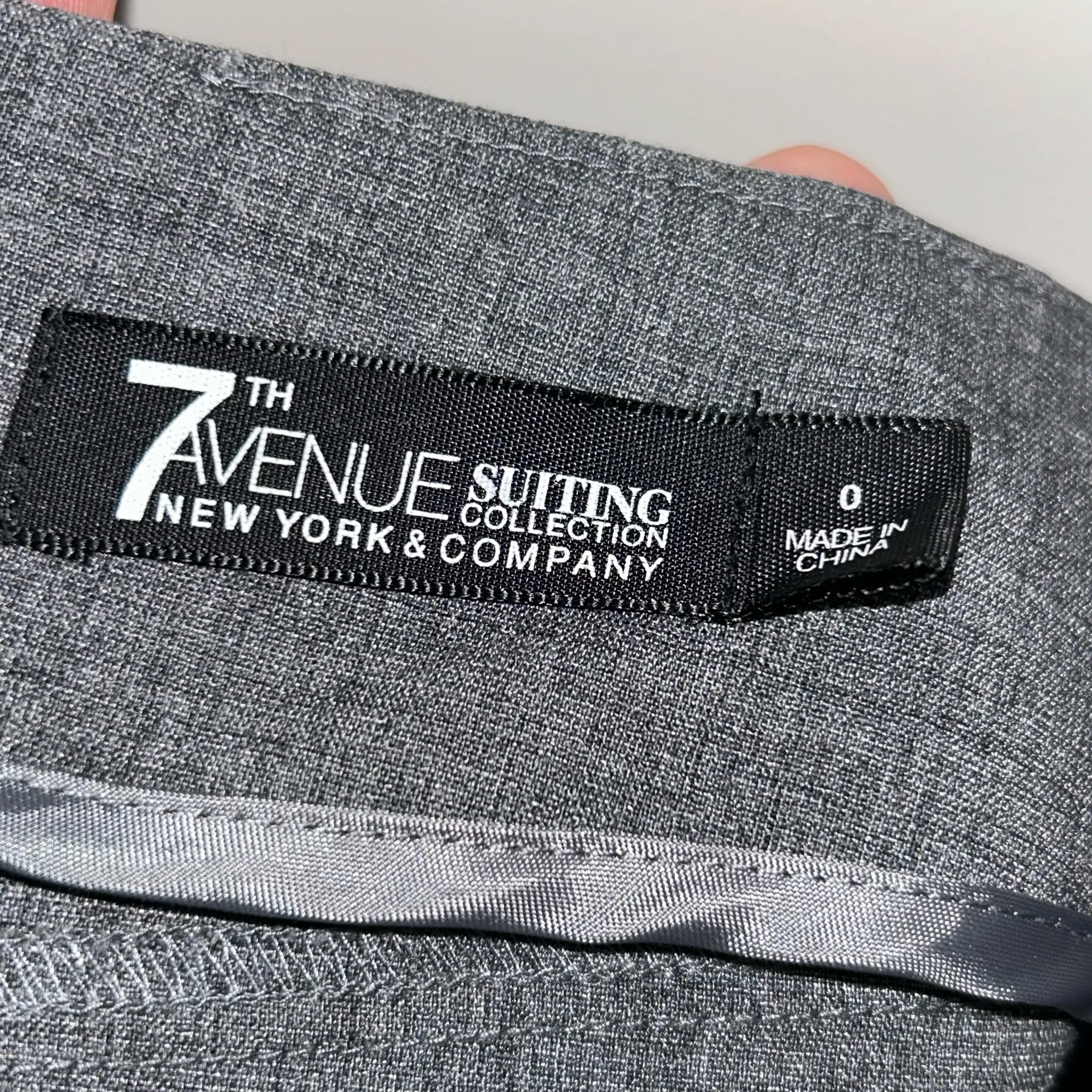7th Avenue New York & Company Suiting Collection Straight Pencil Skirt Size 0 - Image 5