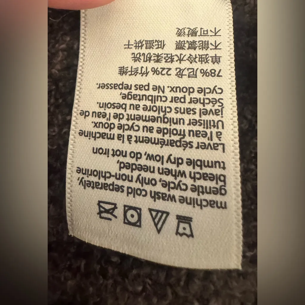 Barefoot Dreams CozyChic Lite Ribbed Shrug Cardigan Dolman Sleeve Size S / M - Image 8