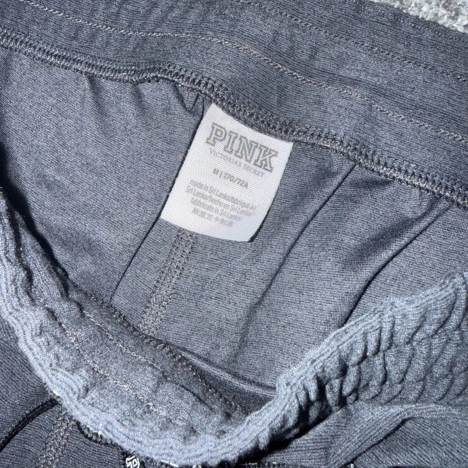 VS Pink Joggers Dark Grey size M Size M - Image 3