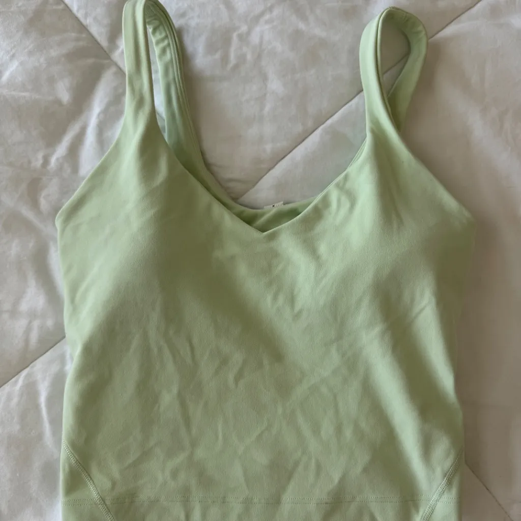 Lululemon Align Tank Top Kohlrabi Green - Image 2