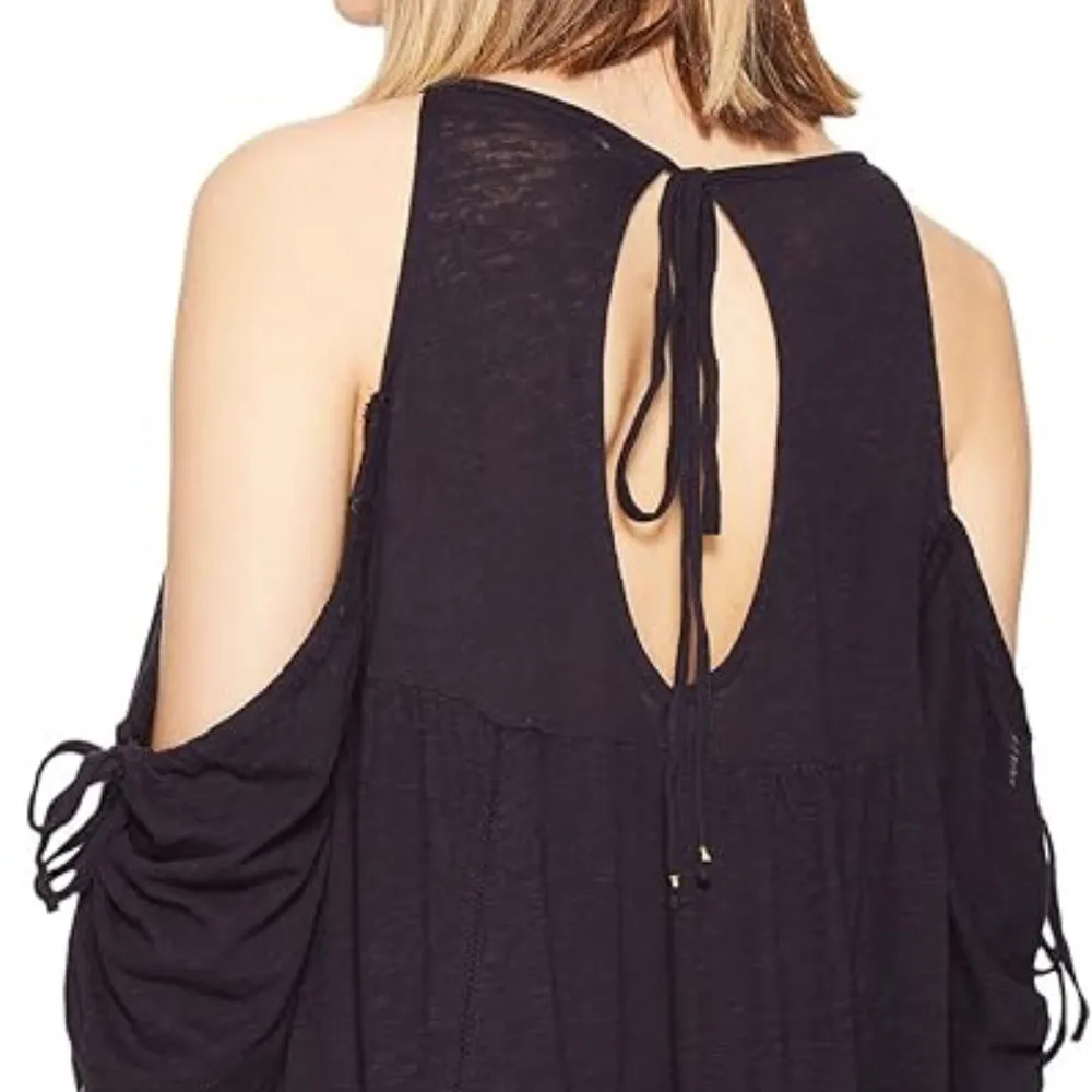 Free People Fast Times Cold Shoulder Blouse - Image 7