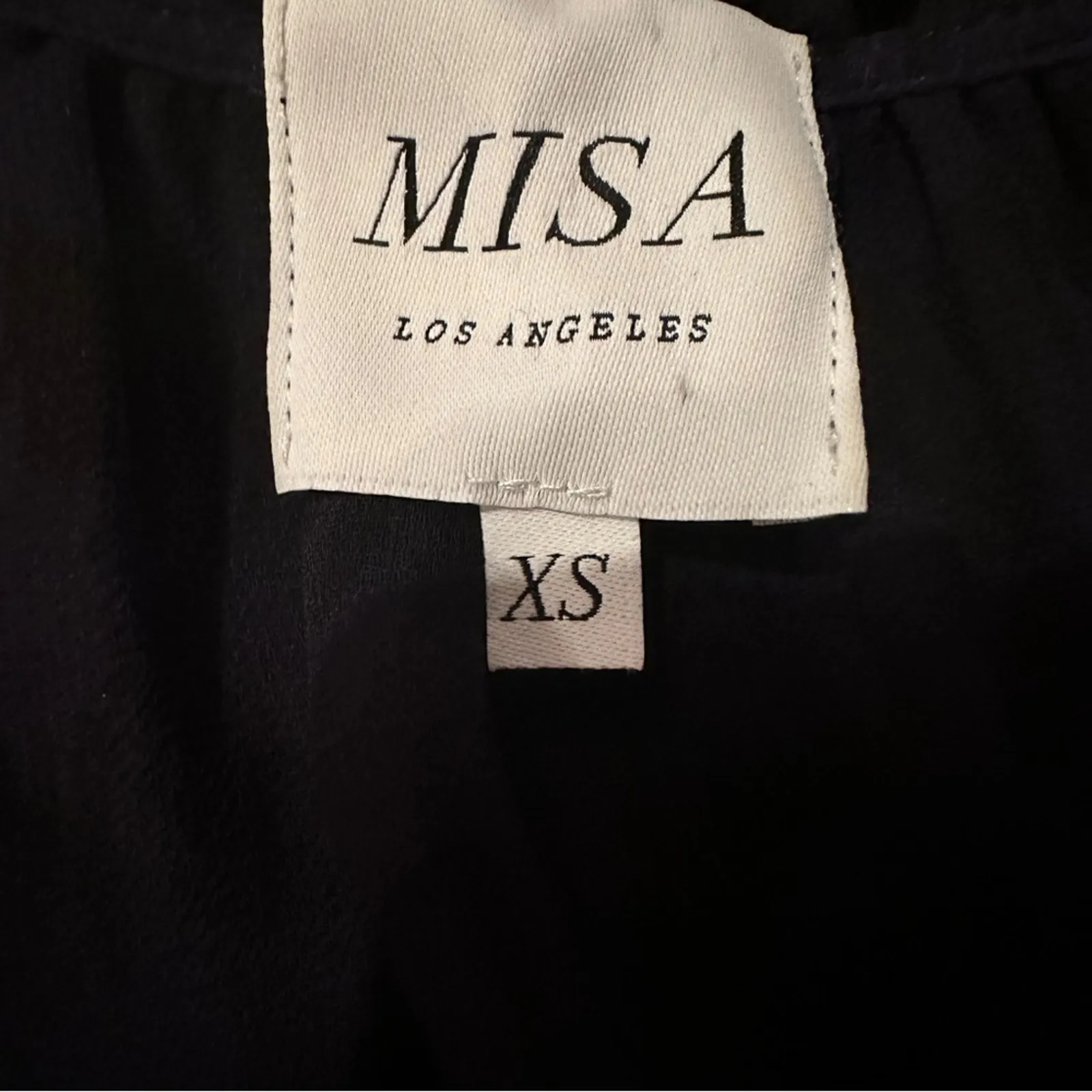 Misa Los Angeles Becca Purple Tie Dye Short Sleeve Tassel Tie Mini Dress Sz XS‎ - Image 7