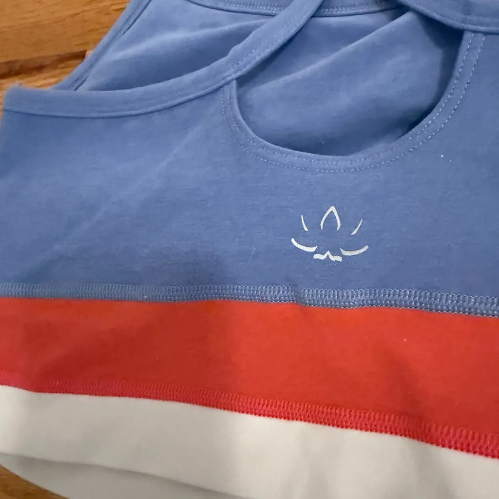 Beyond Yoga Light Purple Colorblock Tank Top and Leggings Set - Image 8