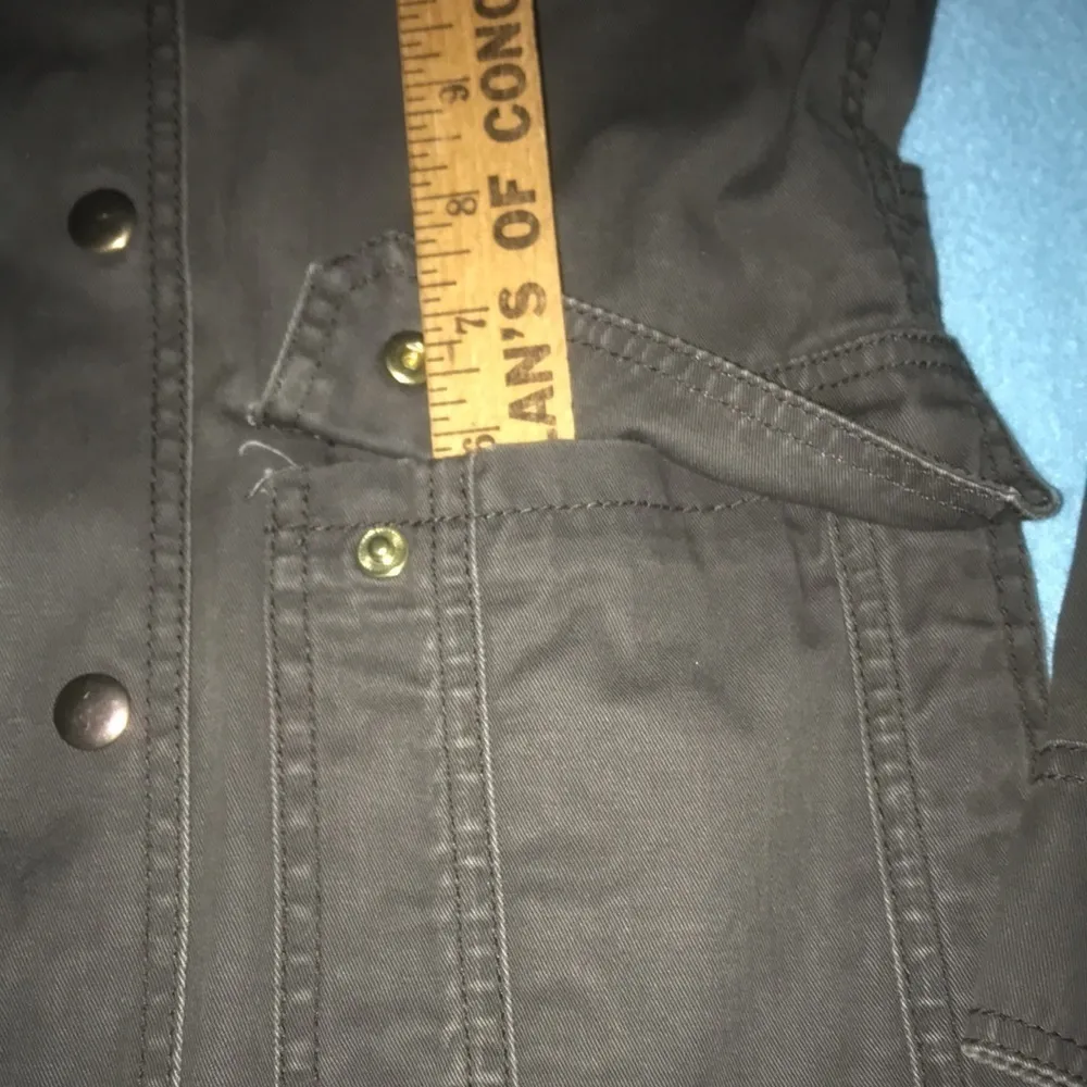 𝅺J. CREW utility relaxed boyfriend field jacket roll up cuffs NEW Size XS - Image 9