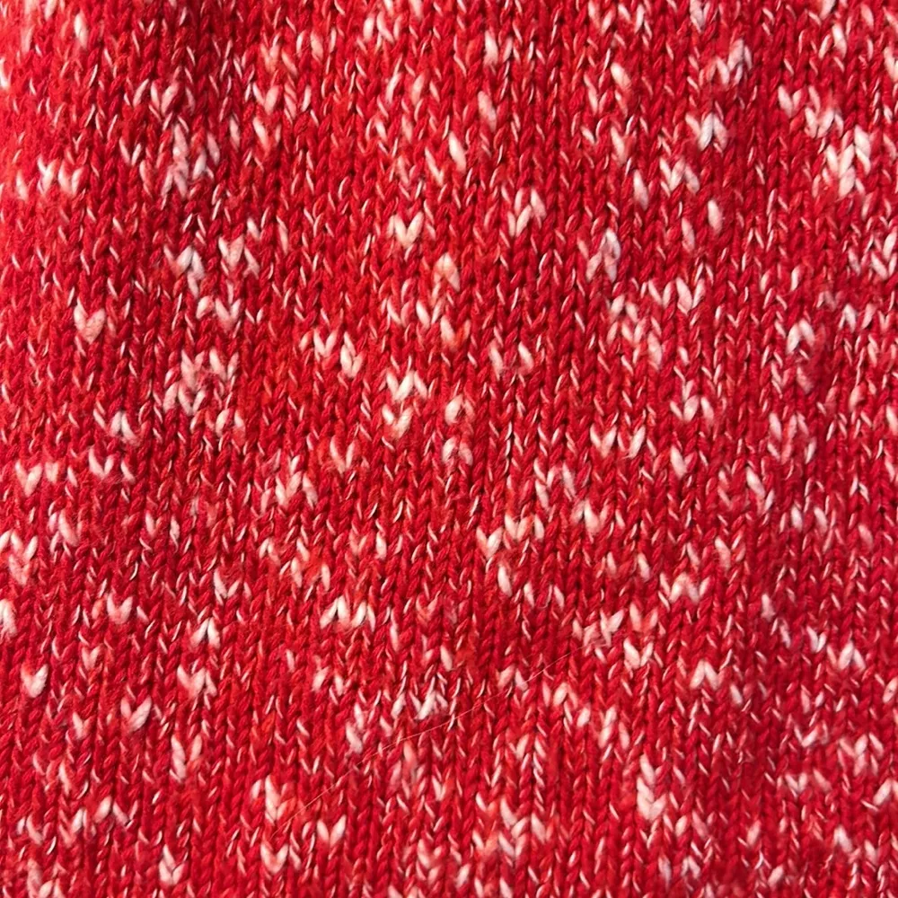 Vintage Retro Christopher & Banks Red & White Sweater Vest Small - Image 5