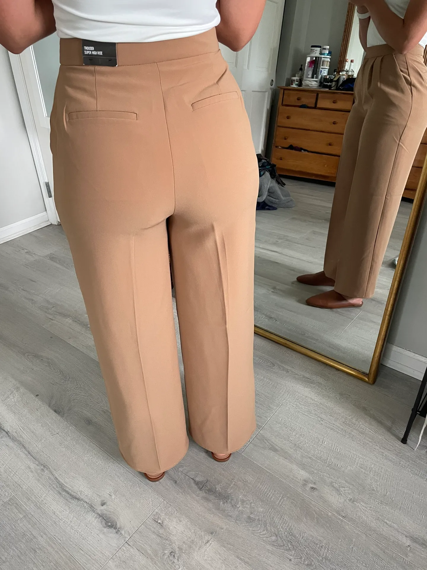EXPRESS Wide Leg Dress Pants - Image 3