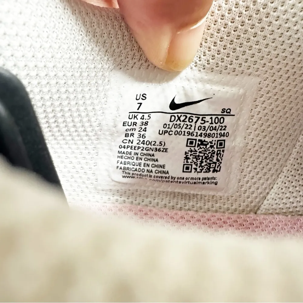 Nike  Air Force 1 Fontanka Summit White/Hyper Pink/Solar Flare Women's 7 Low Top - Image 9