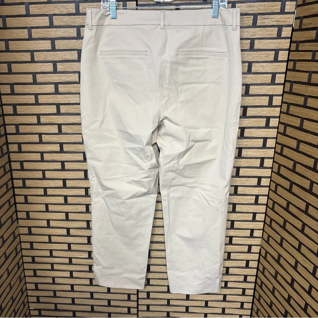 Old Navy High Rise‎ Khaki Pixie Pants Size 14 - Image 2