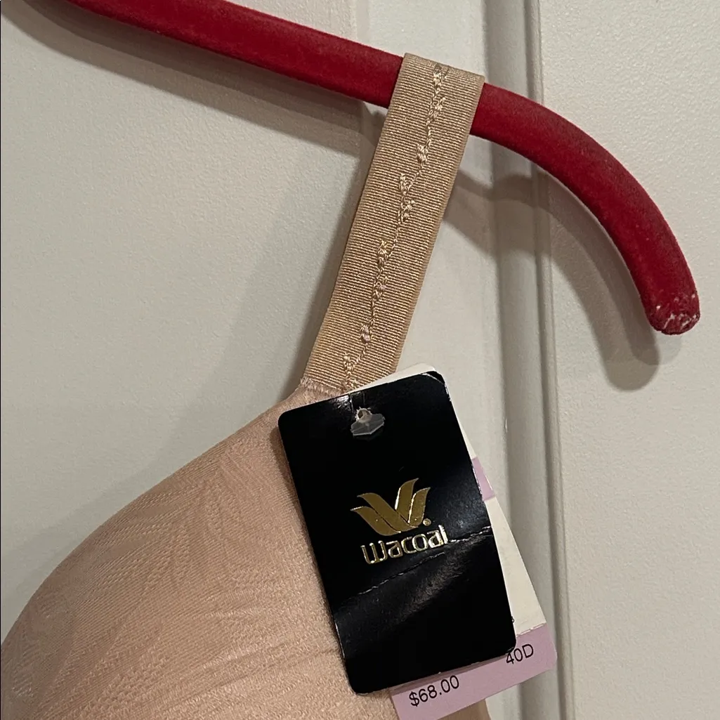 Wacoal Inside Edit T-Shirt Bra NEW 853307 Beige 40D Underwire - Image 7