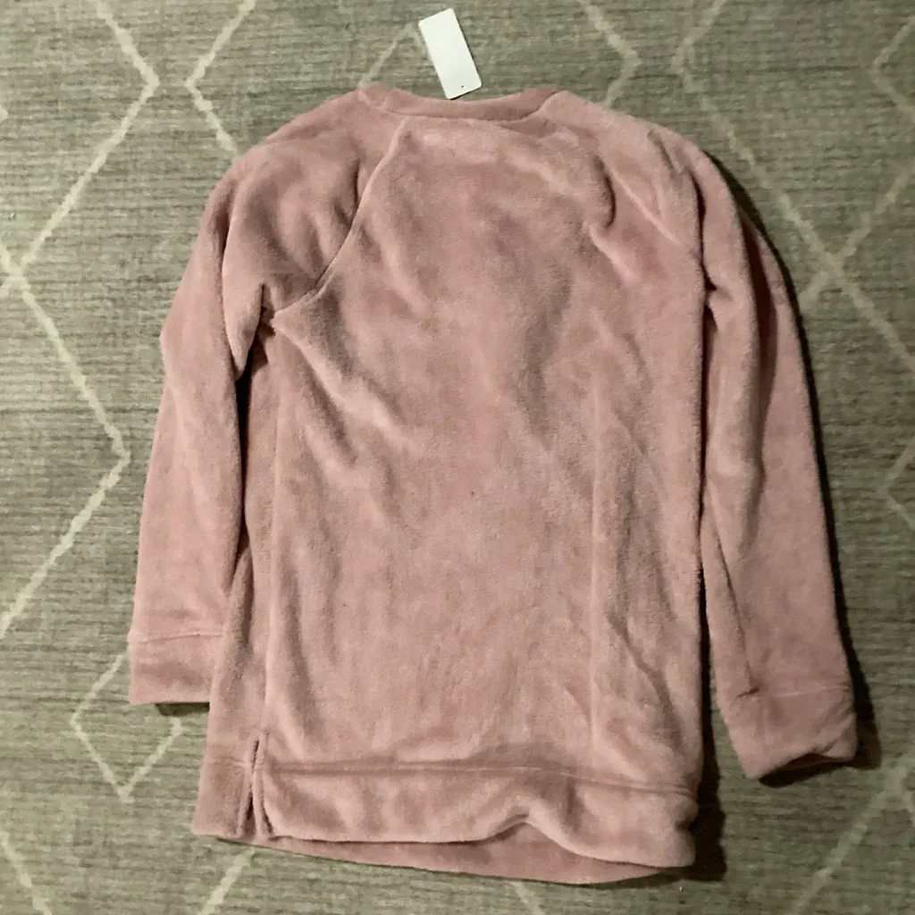 32 Degrees Pink Pajama Set with Patterned Pants - Image 4