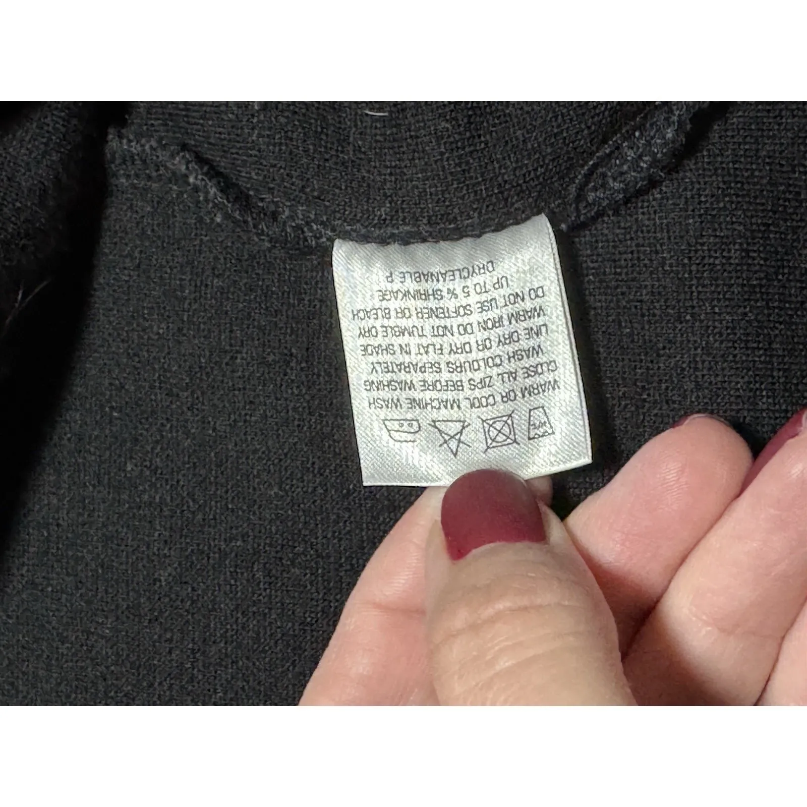 Icebreaker Retired RealFleece Jacket Women XL Merino Wool Apres Hiking Mid Layer Black - Image 8