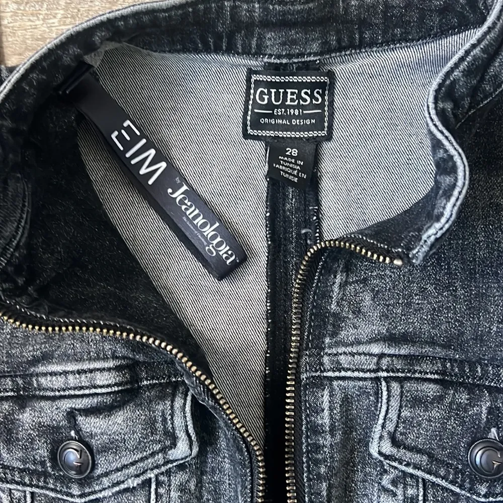 GUESS Eco Avril Denim Jumpsuit Size 28 - Image 2
