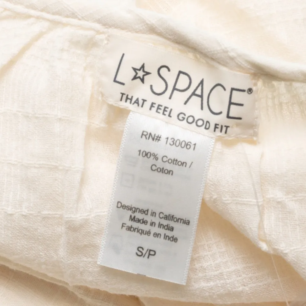 L*Space. Nepali Button Down Cotton Maxi Dress. - Image 4