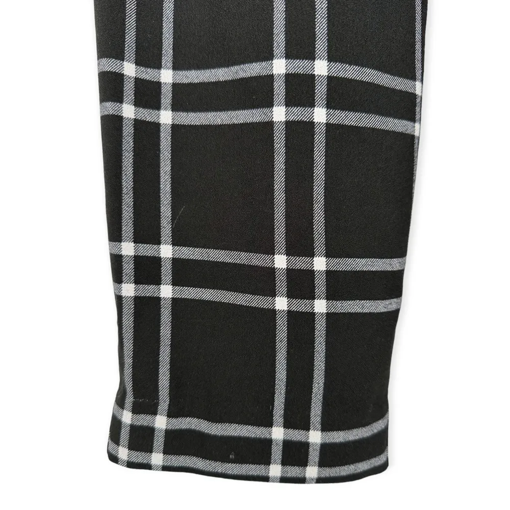 TORRID | Sz 0 XL | Plaid Pull-On Tapered Crop Stretch Crepe High-Rise Pants - Image 7