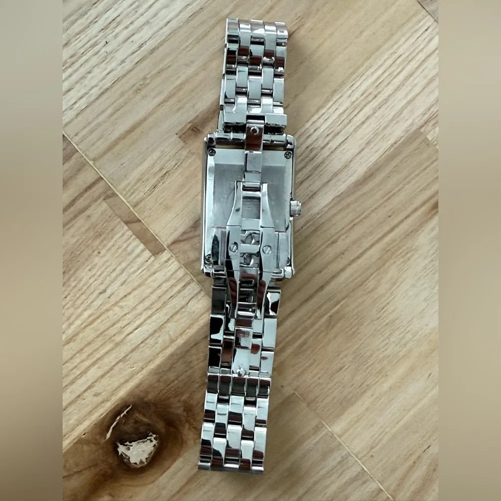 Emporio Armani Solid Stainless Curvex Watch Tinted Crystal New in Original Box - Image 12