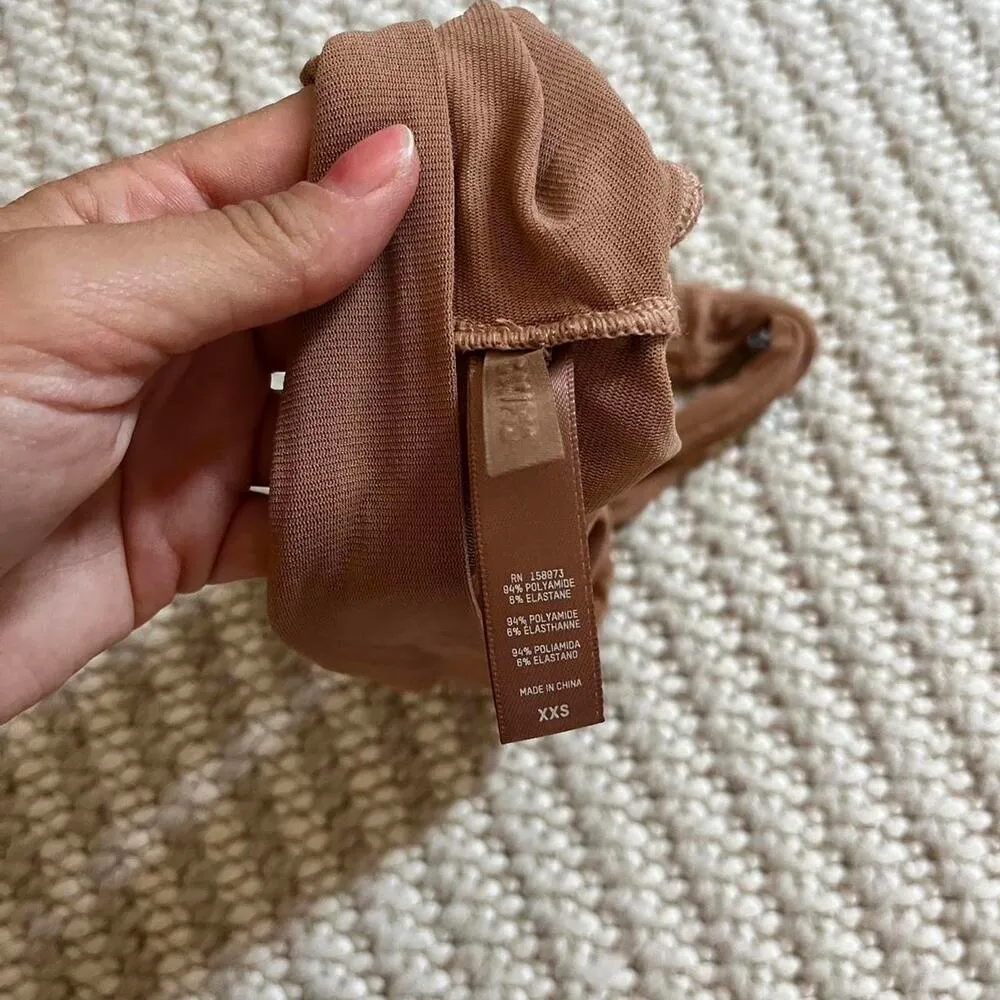 Skims Summer Mesh Scoop Bralette - Image 2