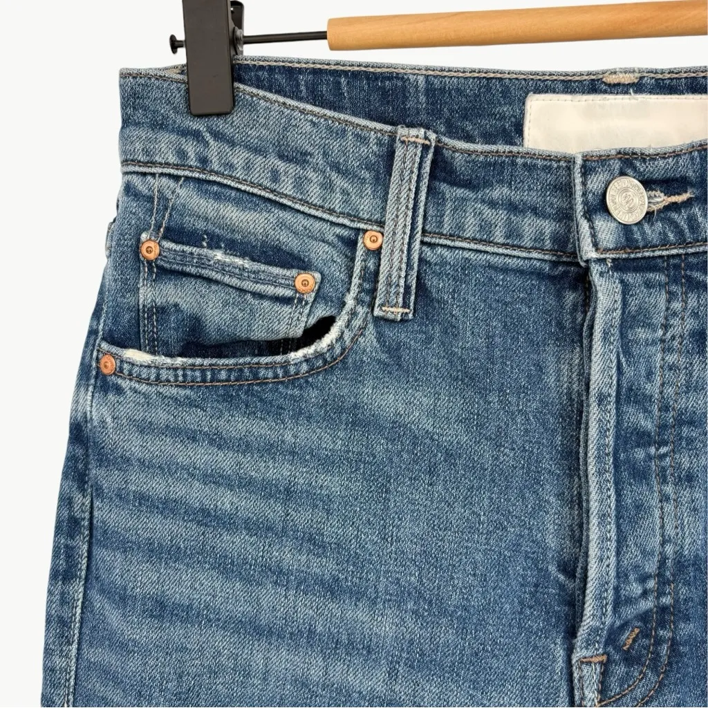 MOTHER Superior Jeans ‘The Tomcat’ in Running With Scissors | Sz 27 | Indigo - Image 7