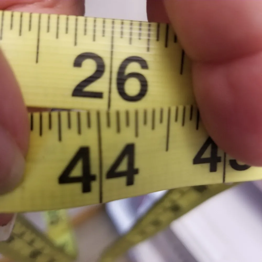 {24} Eloquii Navy Floral Long Bubble Sleeve Faux Wrap Tie Neck Ruffle Dress - Image 16