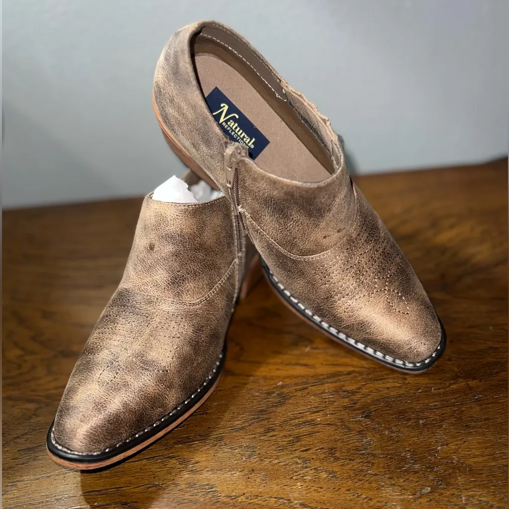 Women’s Distressed style Booties - Image 4