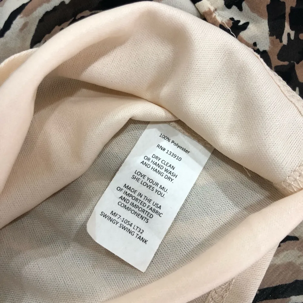 New NWOT Show Me Your Mumu Swingy Swing Tank Top Cheetah Animal Print Small - Image 5