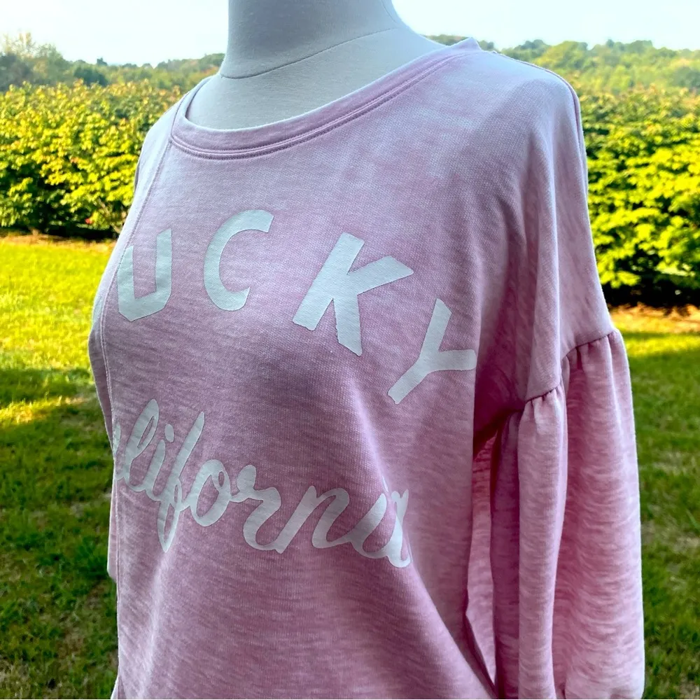 Lucky Brand Pink Sweatshirt - Image 6