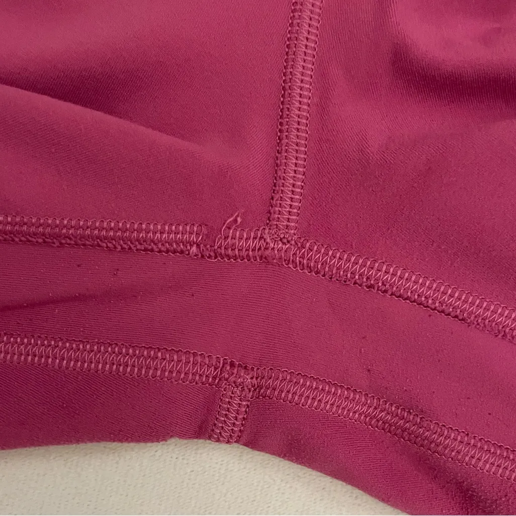 Lululemon Align High Rise Crop 21” Pink Lychee Size 8 - Image 9