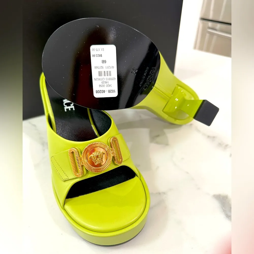 Versace Medusa Sandals - Image 5