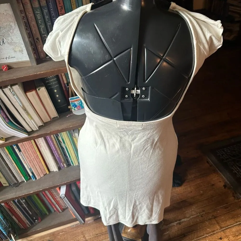 Free People Rosalia Good Feels open back white mini dress - Image 4